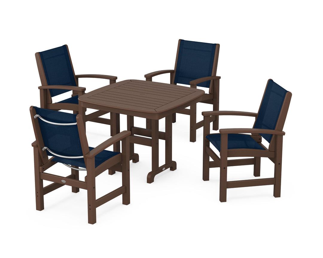 POLYWOOD® Coastal 5-Piece Dining Set