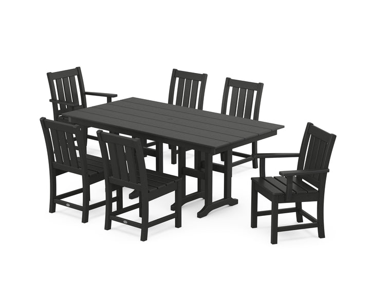 POLYWOOD® Oxford 7-Piece Farmhouse Dining Set