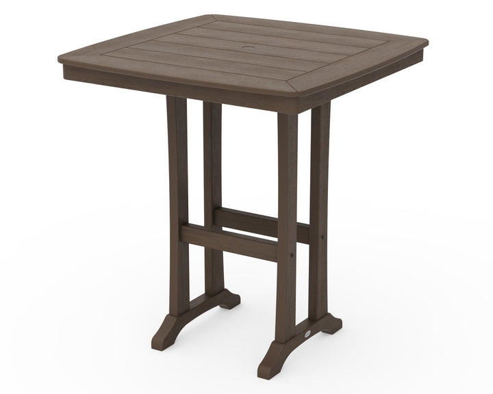 POLYWOOD® Nautical Trestle 37" Bar Table