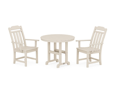 Cottage 3-Piece Farmhouse Dining Set