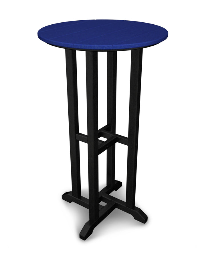 POLYWOOD® Contempo 24" Round Bar Table