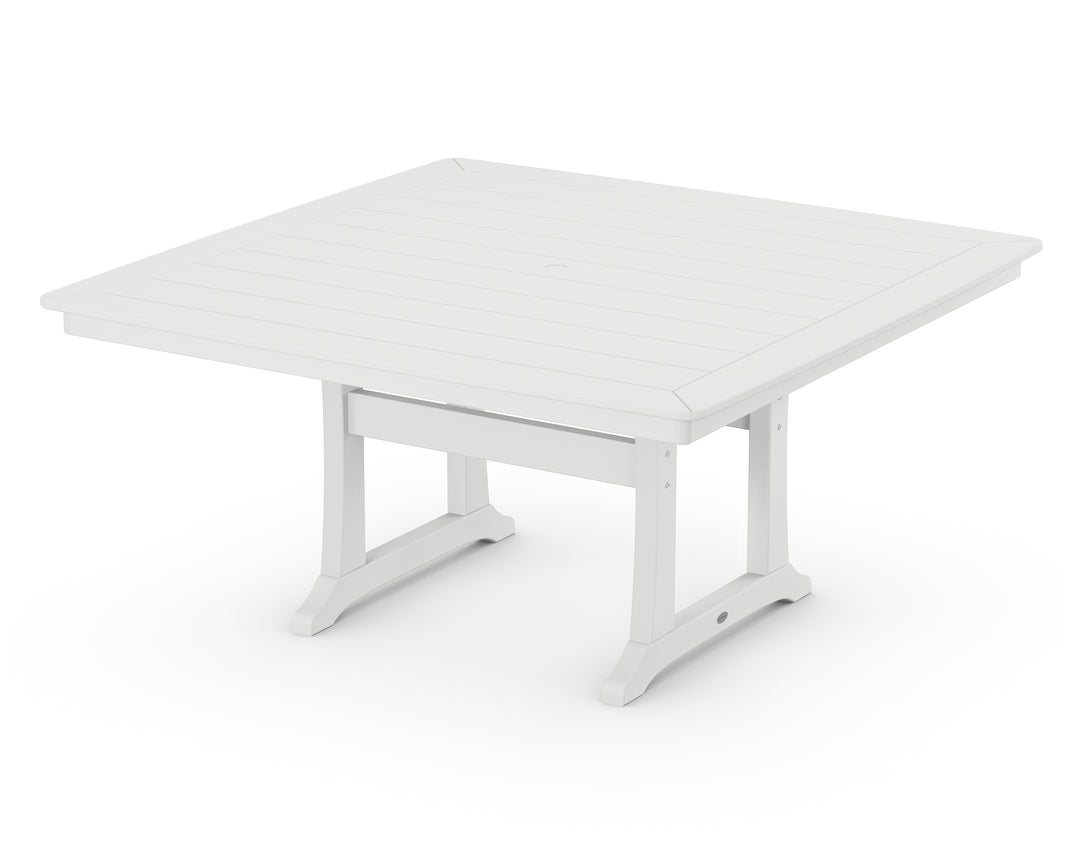 POLYWOOD® Nautical Trestle 59" Dining Table