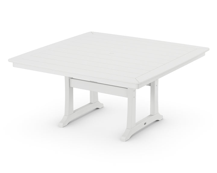 POLYWOOD® Nautical Trestle 59" Dining Table