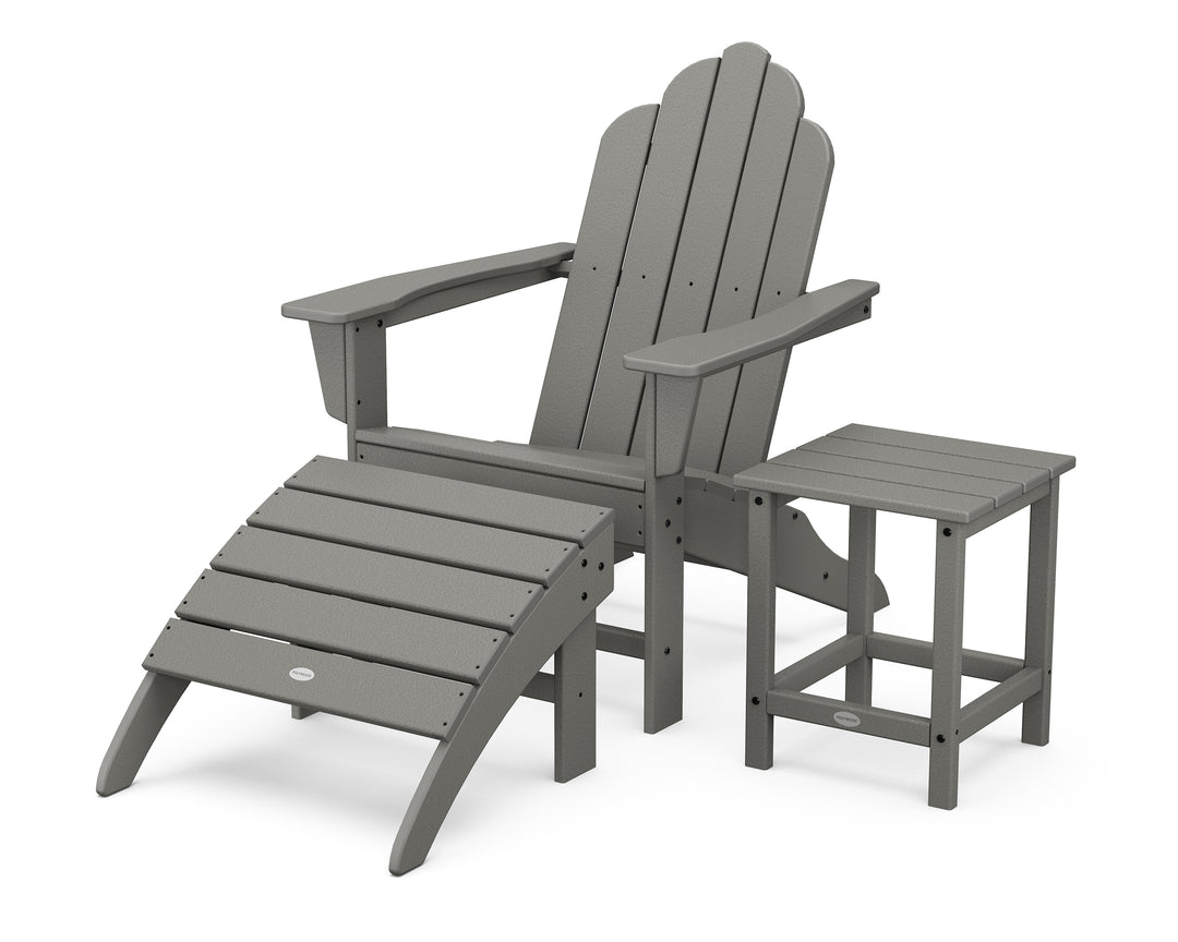 POLYWOOD® Long Island Adirondack 3-Piece Set