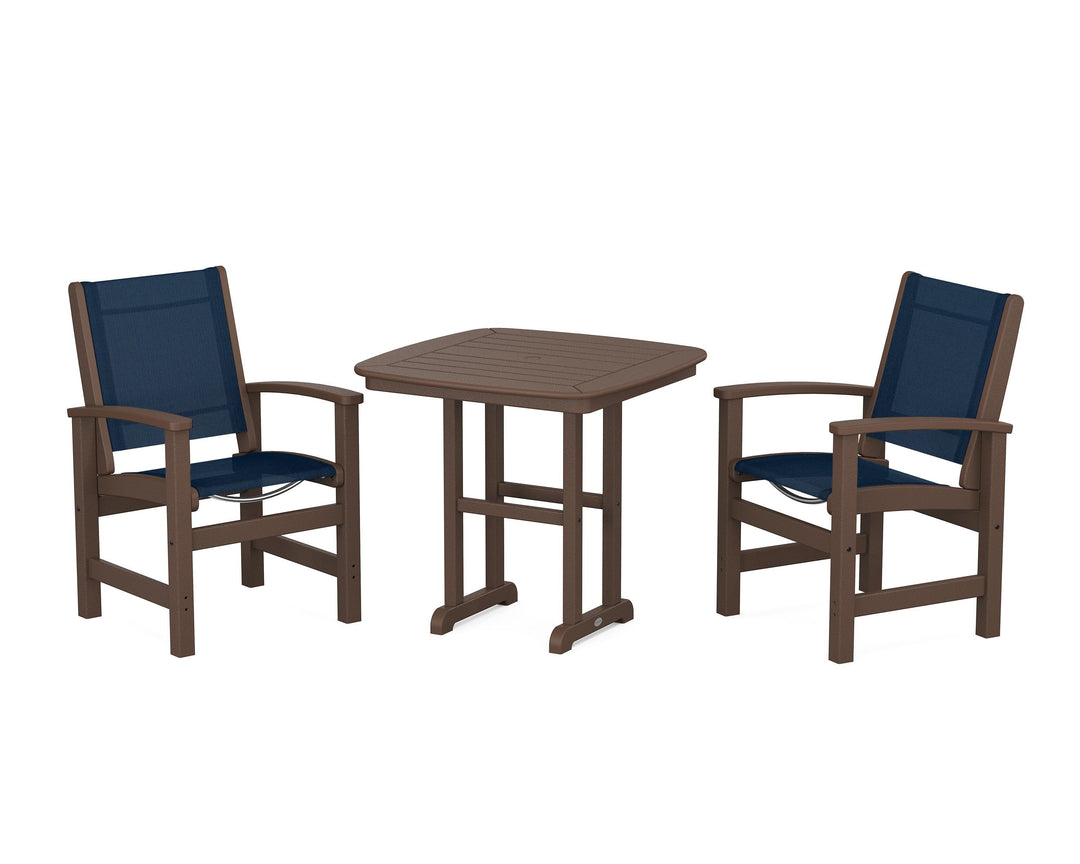 POLYWOOD® Coastal 3-Piece Dining Set