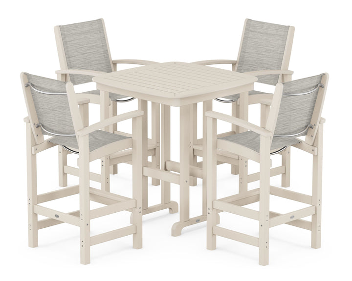 POLYWOOD® Coastal 5-Piece Bar Set