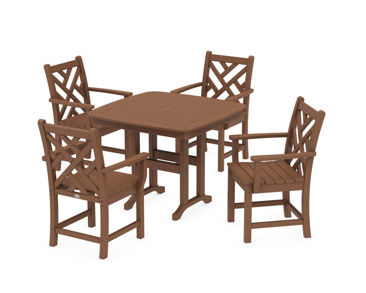 POLYWOOD® Chippendale 5-Piece Dining Set