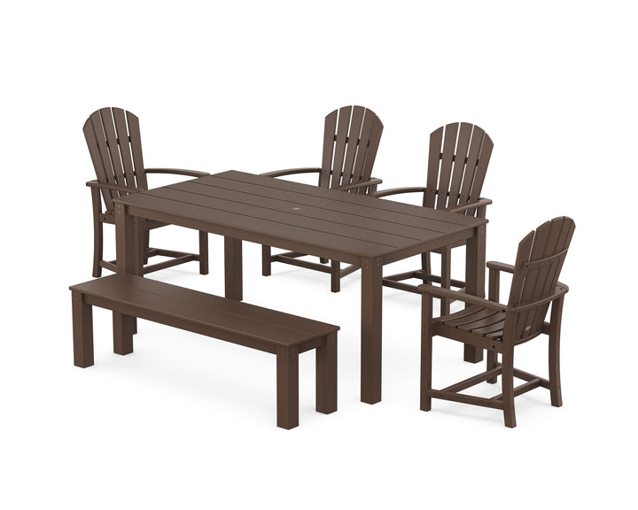 POLYWOOD® Palm Coast 6-Piece Parsons Dining Set with Bench