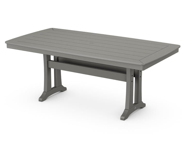 POLYWOOD® Nautical Trestle 38" x 73" Dining Table