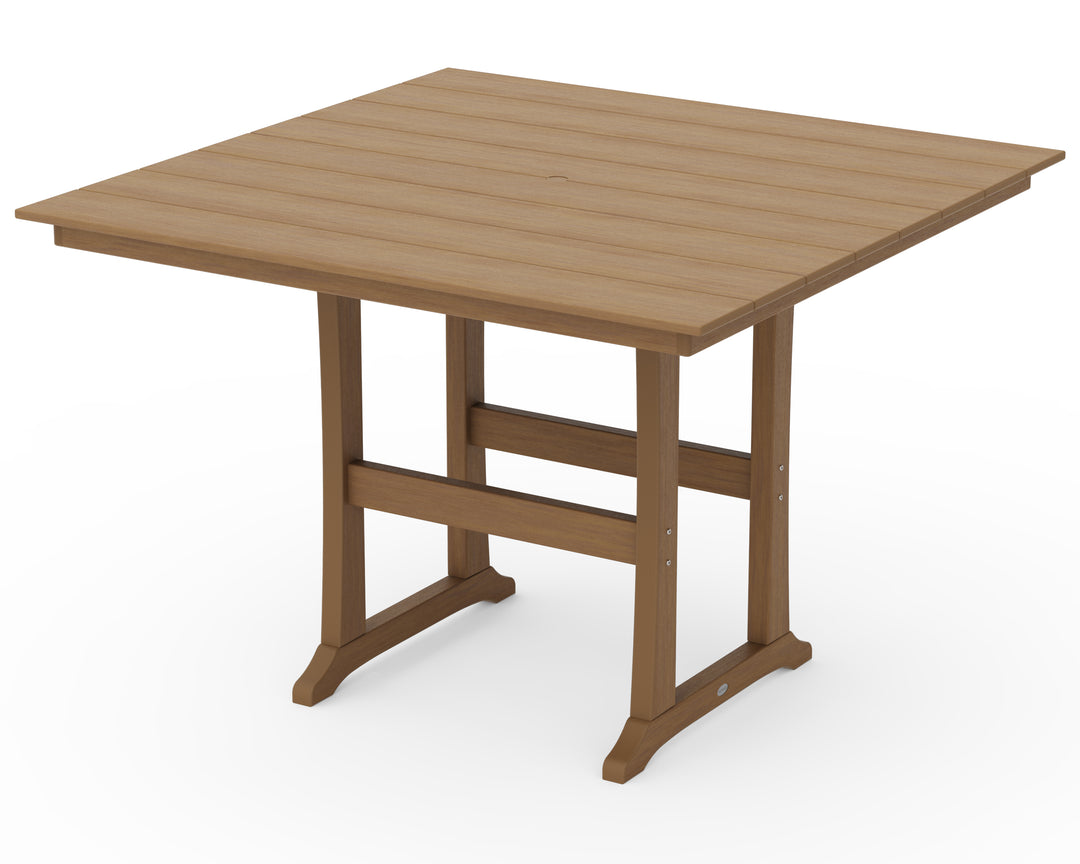 POLYWOOD® Farmhouse Trestle 59" Bar Table