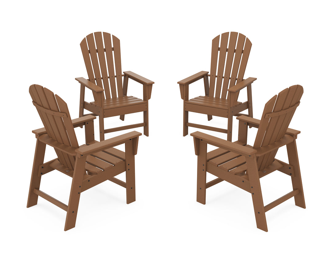POLYWOOD® 4-Piece South Beach Casual Chair Conversation Set