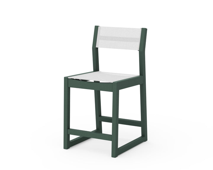 POLYWOOD® EDGE Sling Counter Side Chair