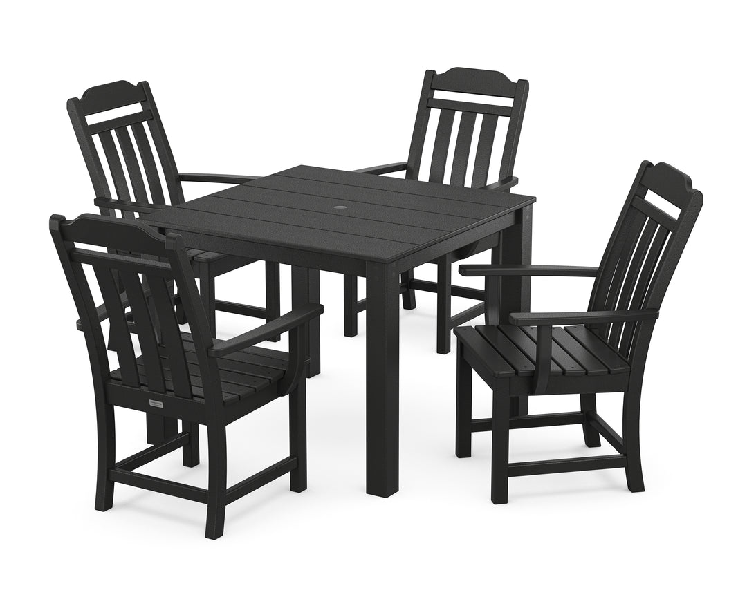 Country Living Cottage 5-Piece Parsons Dining Set