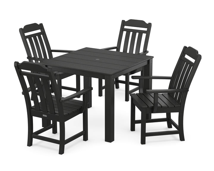 Country Living Cottage 5-Piece Parsons Dining Set