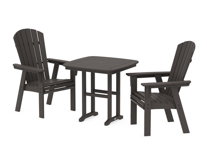 POLYWOOD® Nautical Adirondack 3-Piece Dining Set