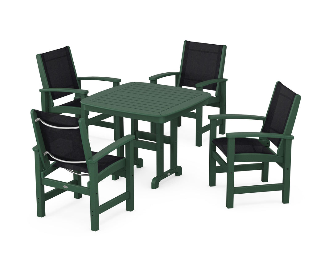 POLYWOOD® Coastal 5-Piece Dining Set