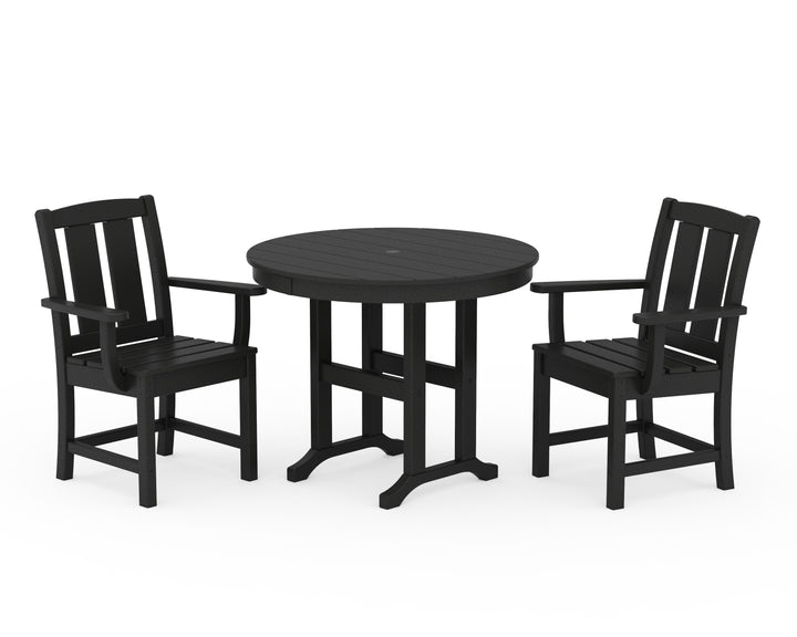 POLYWOOD® Mission 3-Piece Farmhouse Dining Set