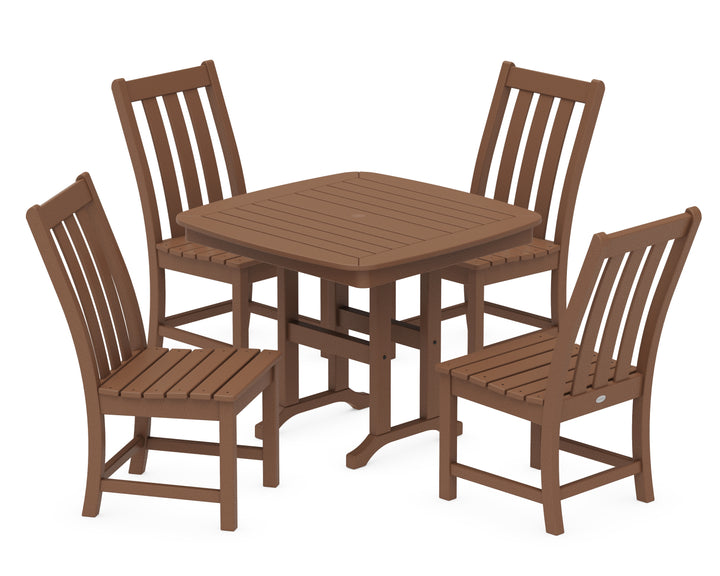 POLYWOOD® Vineyard 5-Piece Side Chair Dining Set
