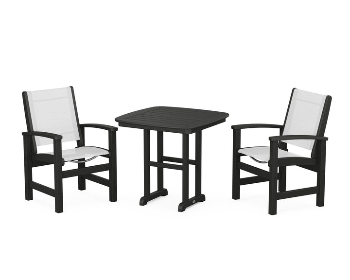 POLYWOOD® Coastal 3-Piece Dining Set