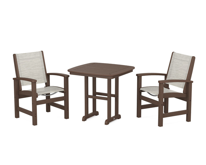 POLYWOOD® Coastal 3-Piece Dining Set