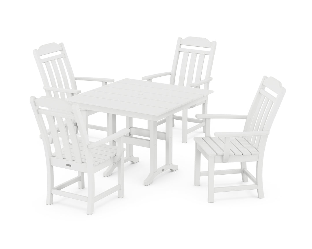 Country Living Cottage 5-Piece Farmhouse Dining Set