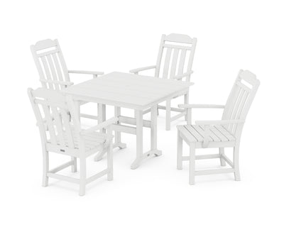 Cottage 5-Piece Farmhouse Dining Set