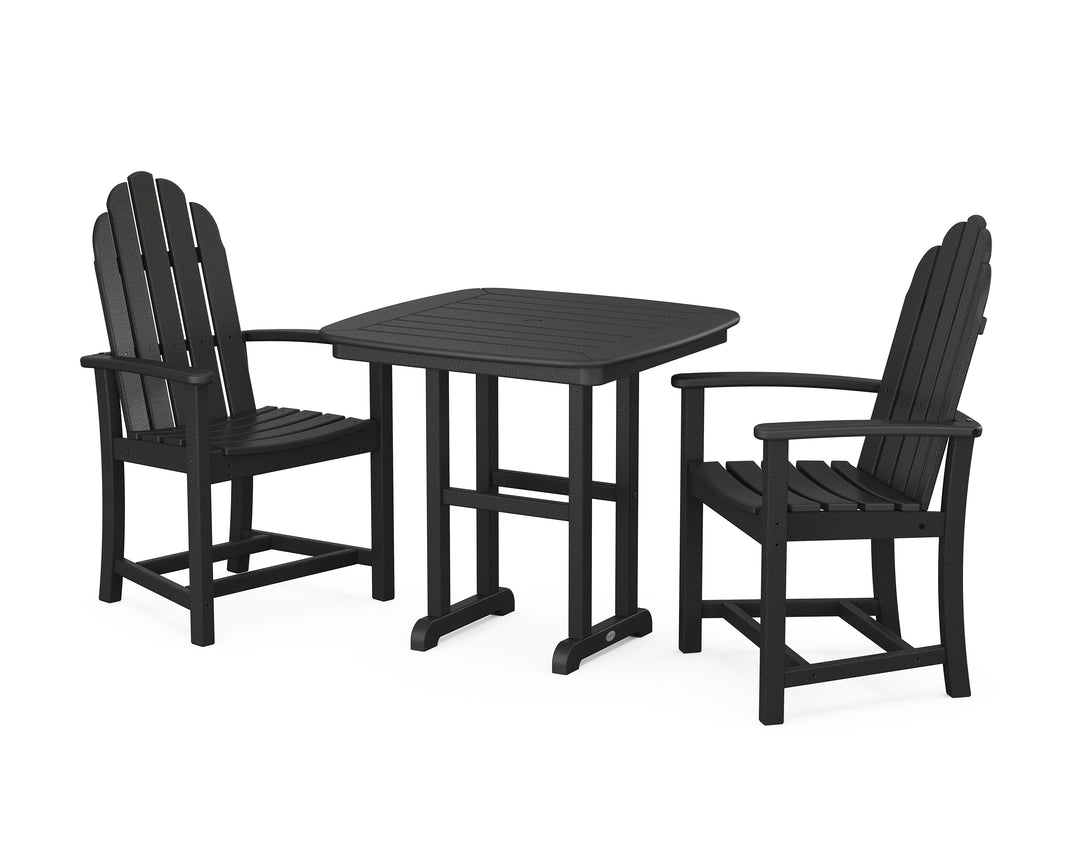 POLYWOOD® Classic Adirondack 3-Piece Dining Set