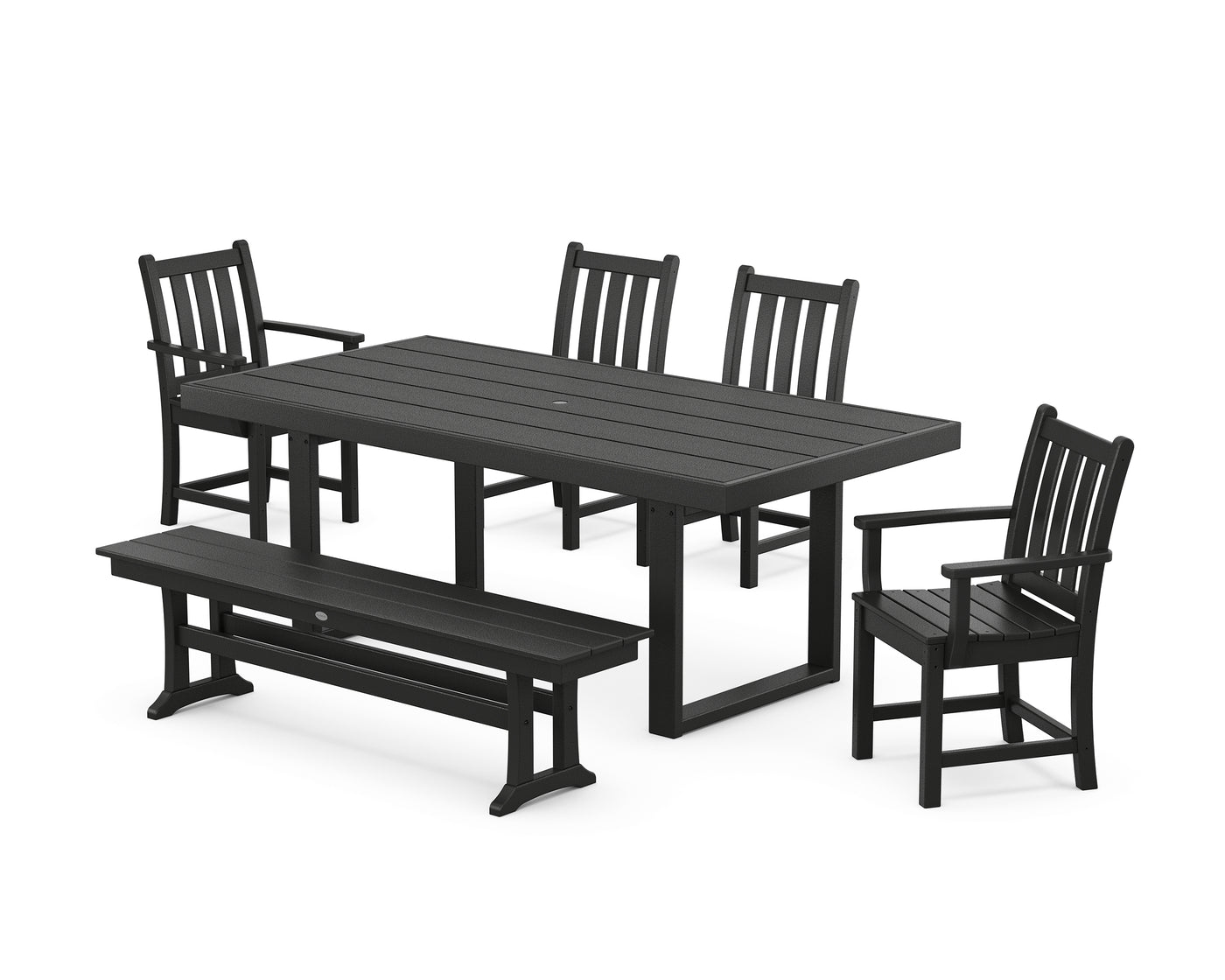 Traditional Garden 6-Piece Dining Set