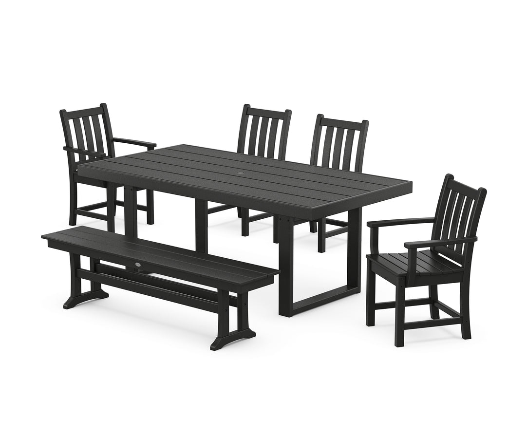 POLYWOOD® Traditional Garden 6-Piece Dining Set