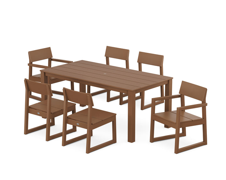 POLYWOOD® EDGE 7-Piece Parsons Dining Set
