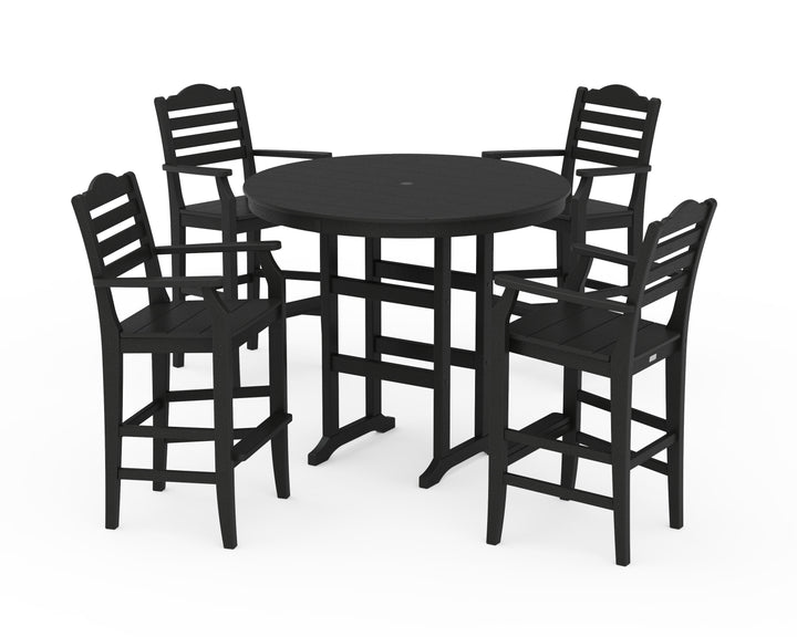 Draper James™ by  POLYWOOD® Savannah 5-Piece Round Farmhouse Bar Set