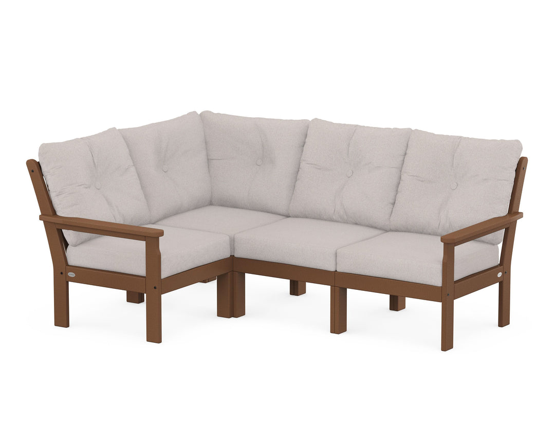 POLYWOOD® Vineyard 4-Piece Sectional