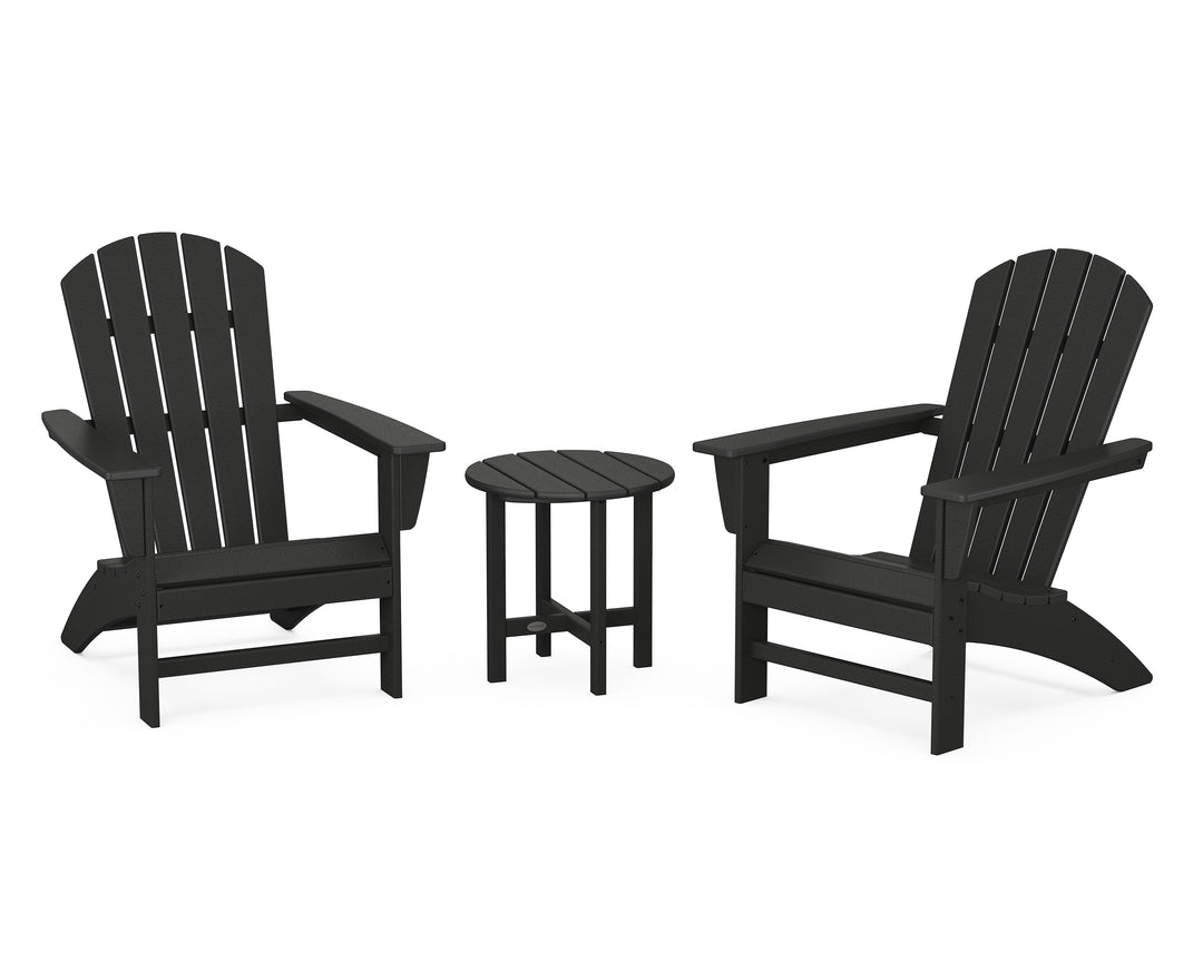 POLYWOOD® Nautical 3-Piece Adirondack Set