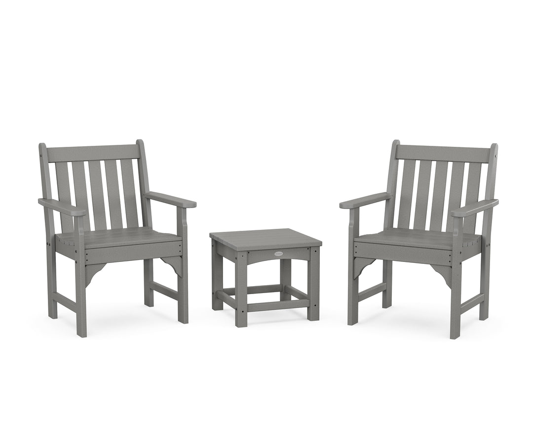 POLYWOOD® Vineyard 3-Piece Garden Chair Set