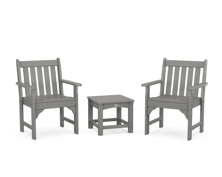 POLYWOOD® Vineyard 3-Piece Garden Chair Set