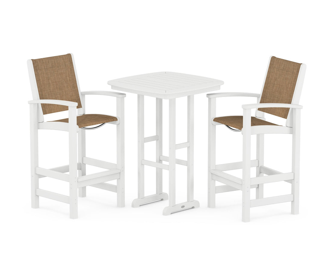 POLYWOOD® Coastal 3-Piece Bar Set