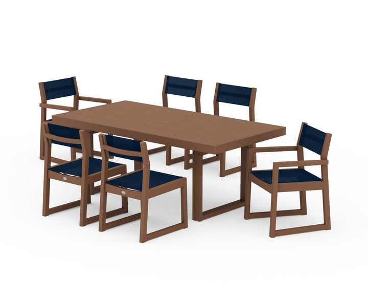 POLYWOOD® EDGE Sling 7-Piece Dining Set