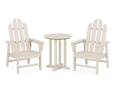 Long Island 3-Piece Round Bistro Dining Set