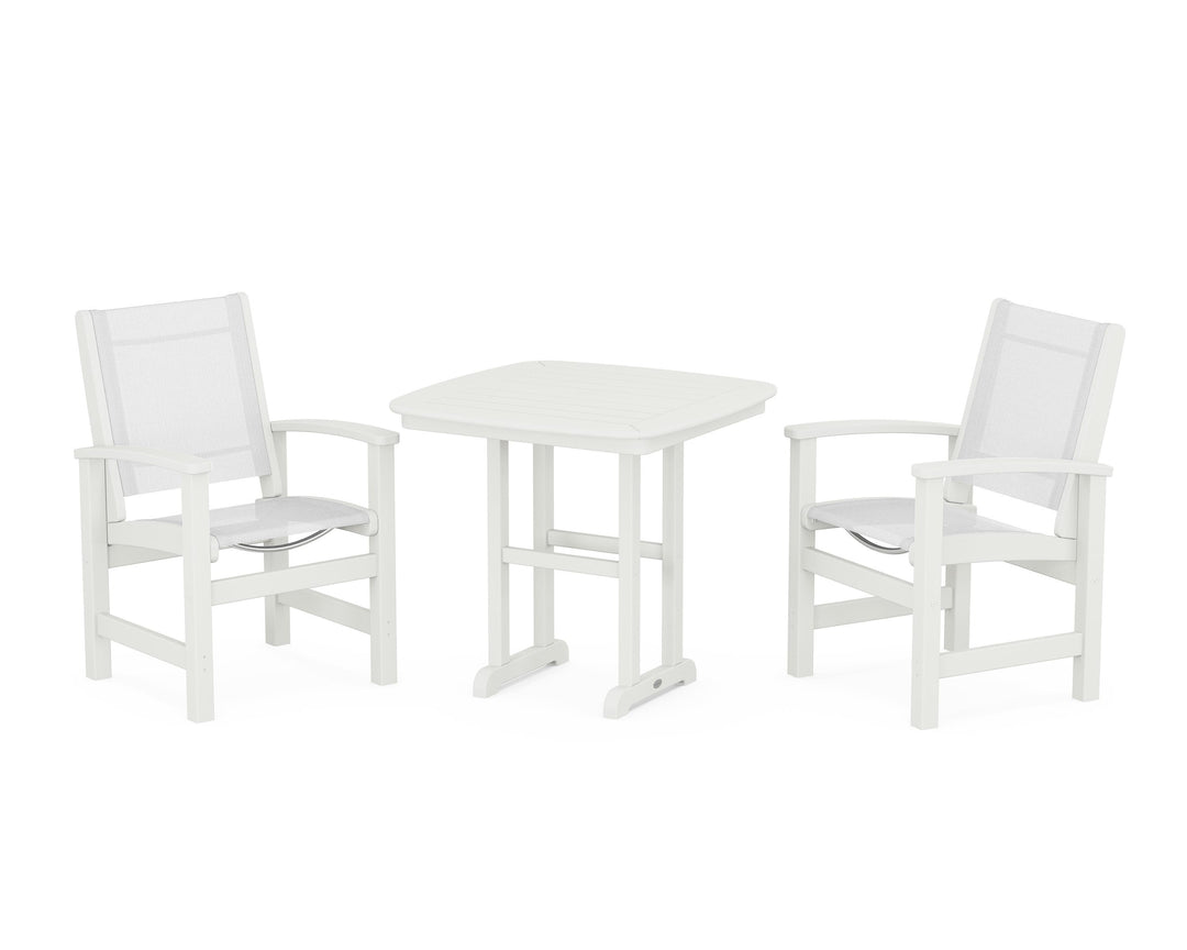 POLYWOOD® Coastal 3-Piece Dining Set