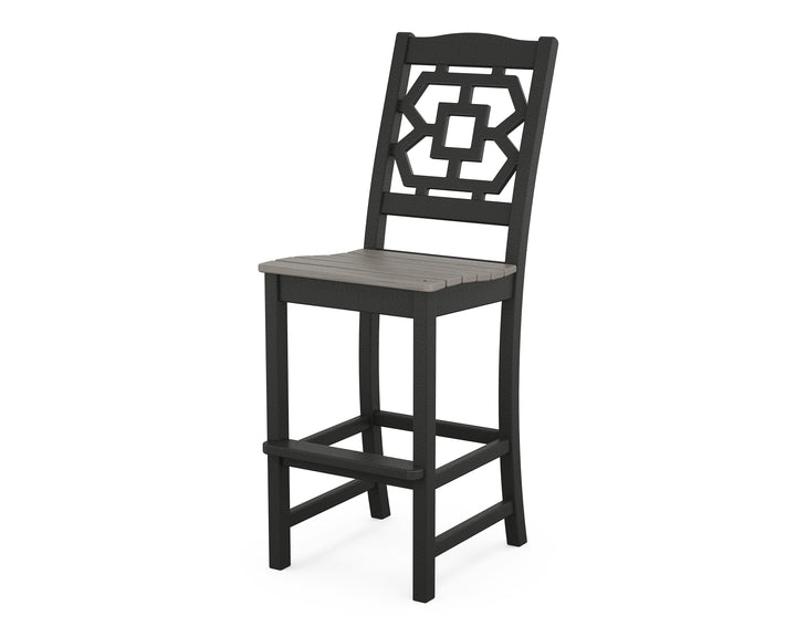 Martha Stewart by POLYWOOD® Chinoiserie Bar Side Chair