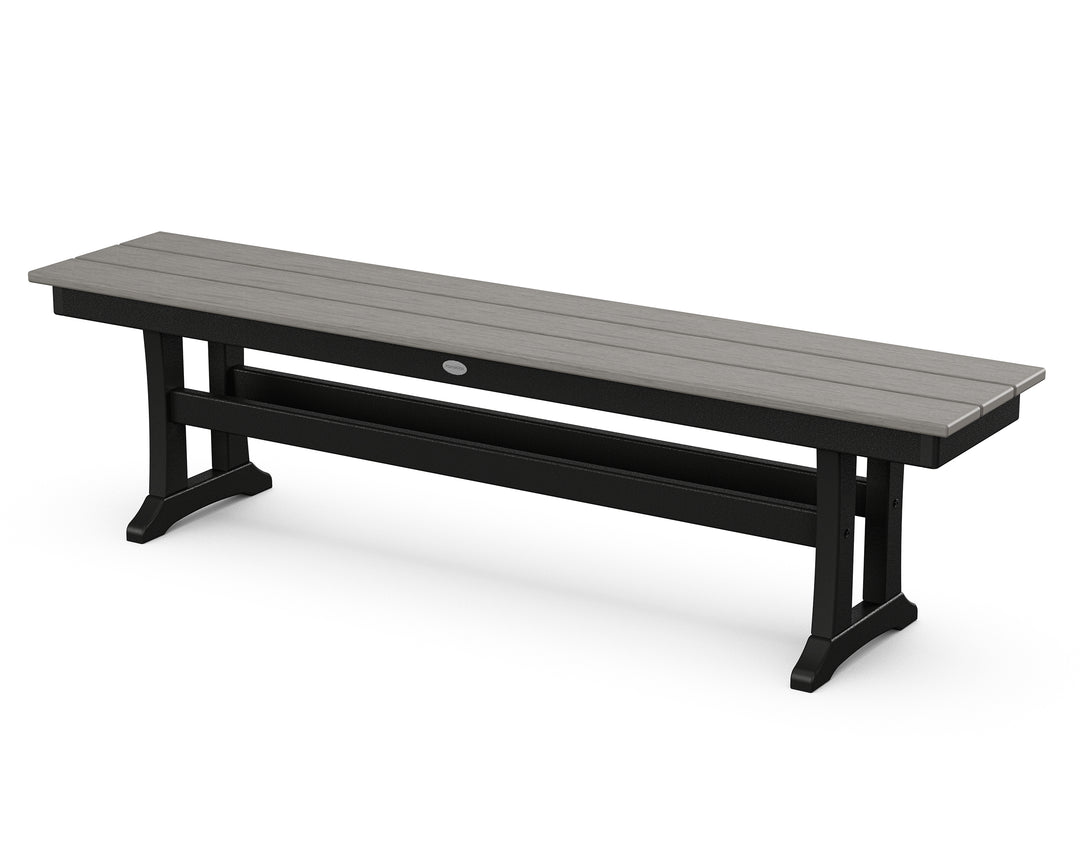 POLYWOOD® Farmhouse Trestle 65" Bench