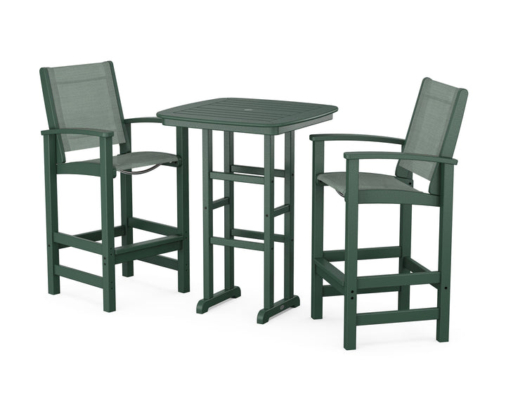 POLYWOOD® Coastal 3-Piece Bar Set