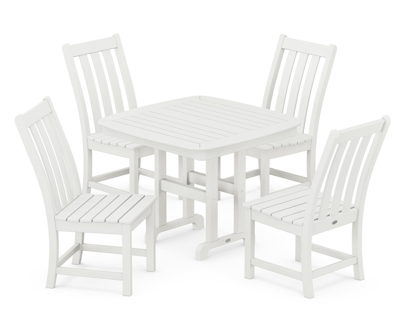 Vineyard 5-Piece Side Chair Dining Set