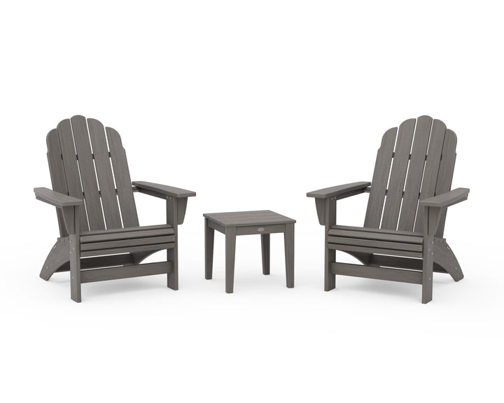 POLYWOOD® 3-Piece Vineyard Grand Adirondack Set