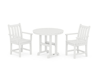 Traditional Garden 3-Piece Round Dining Set