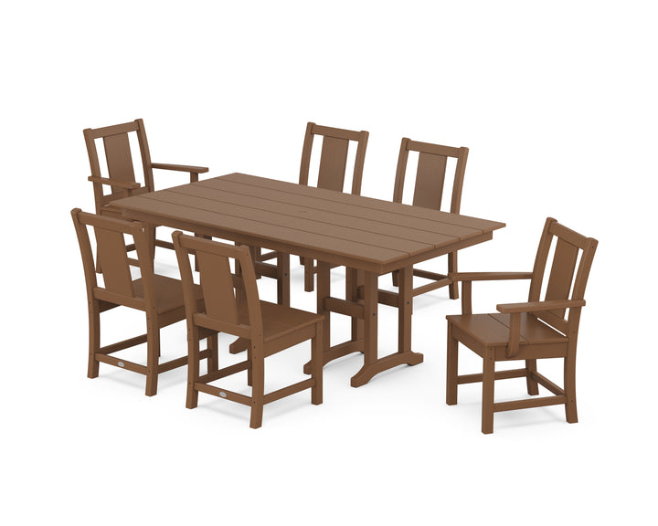 POLYWOOD® Prairie 7-Piece Farmhouse Dining Set