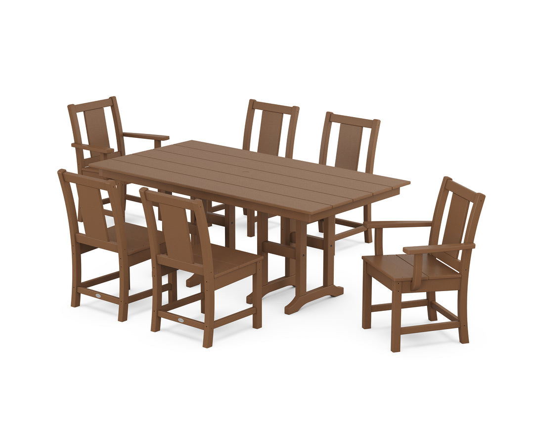 POLYWOOD® Prairie 7-Piece Farmhouse Dining Set