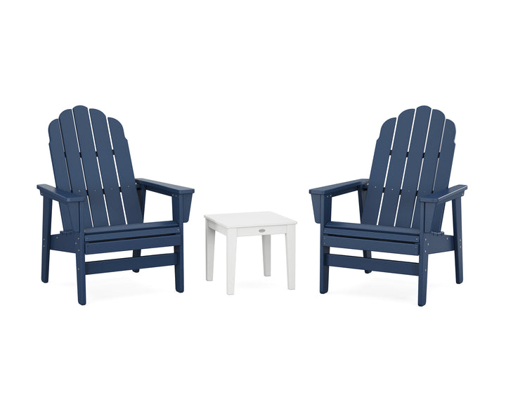 POLYWOOD® 3-Piece Vineyard Grand Upright Adirondack Set