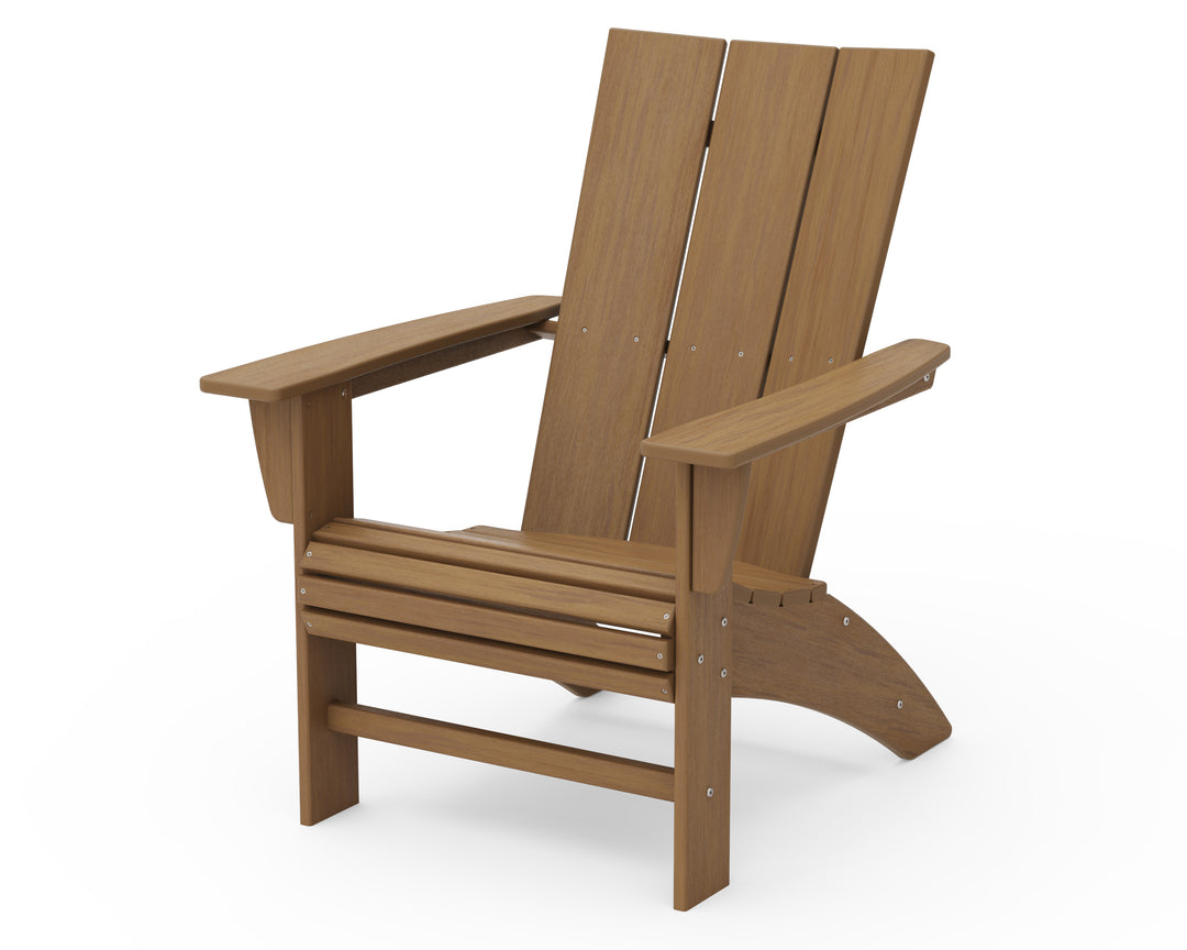 POLYWOOD® Modern Curveback Adirondack Chair