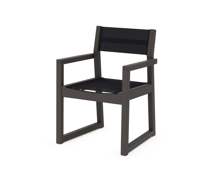POLYWOOD® EDGE Sling Dining Arm Chair